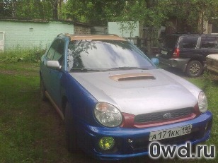 Битый автомобиль Subaru Impreza WRX